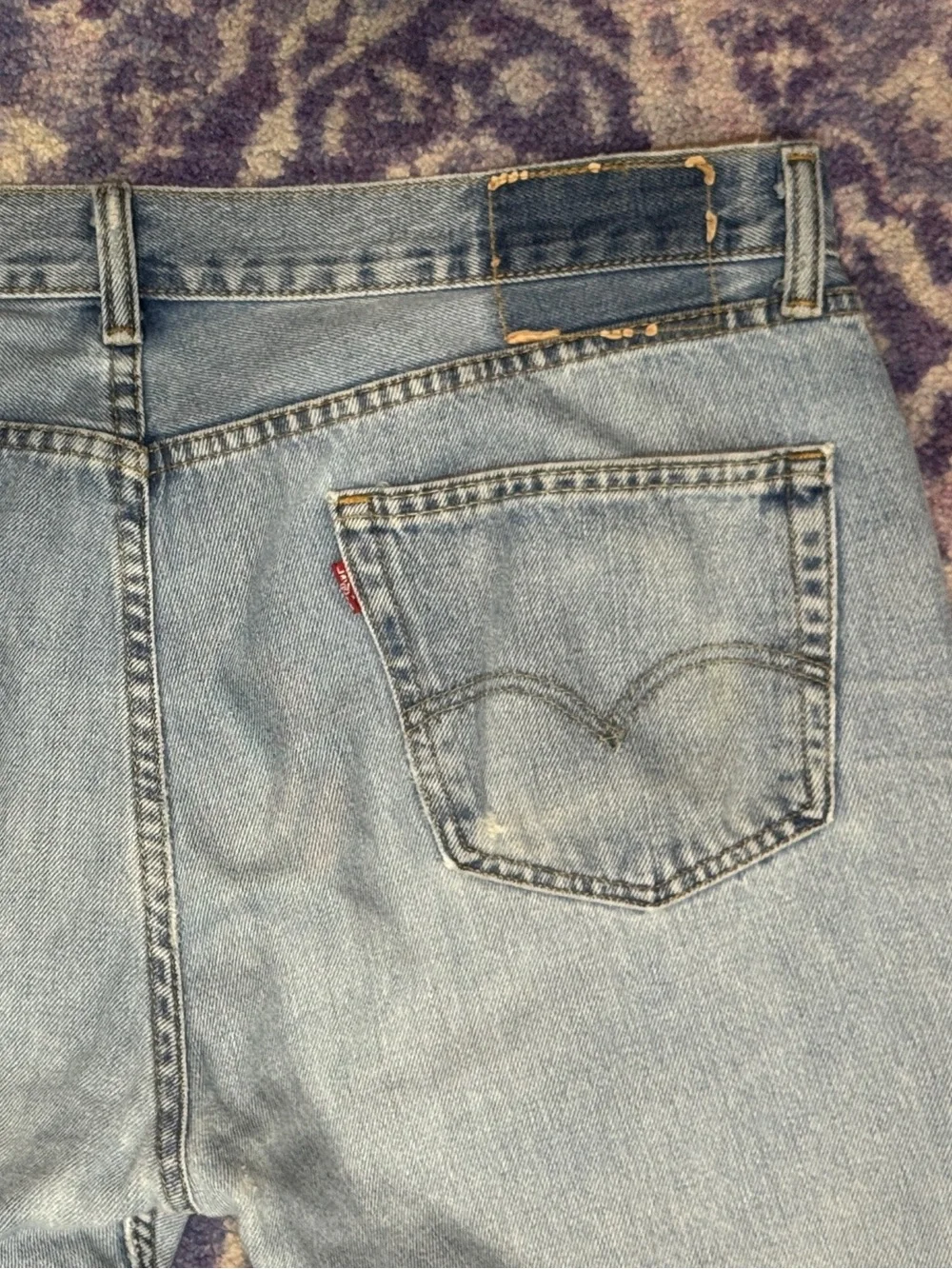 Men's Vtg 2000’s Levi 505 Light Wash Blue Denim Jeans